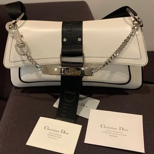 Dior Handbag with Swarovski Crystal Chain